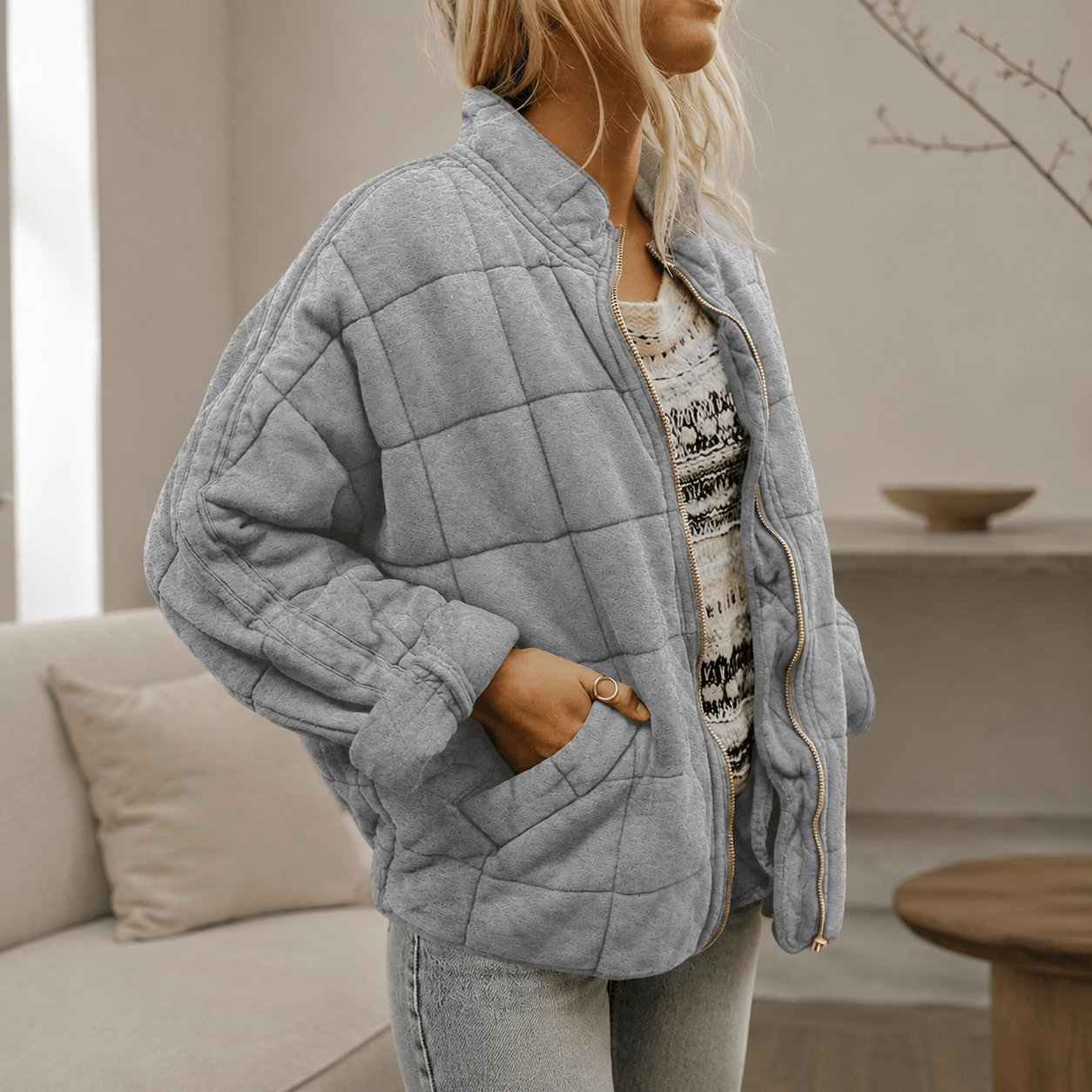 Shana - Chaqueta Elegante Y Cómoda