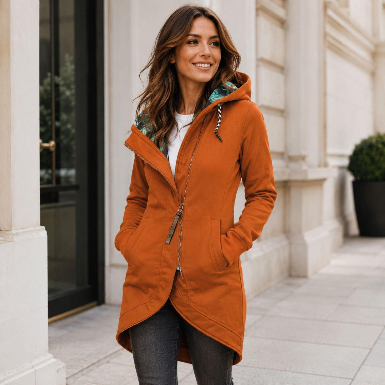 Amira - Chaqueta De Invierno Impermeable Y Cortaviento