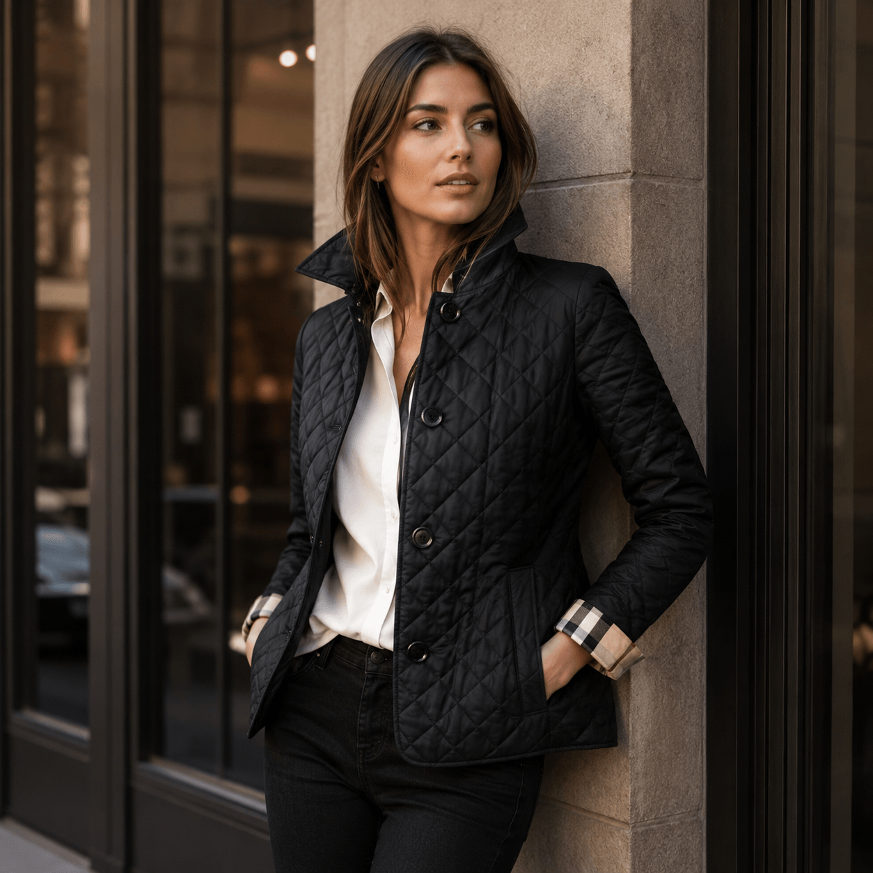 Alexa - Chaqueta De Seda Elegance