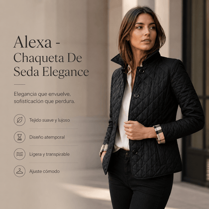 Alexa - Chaqueta De Seda Elegance