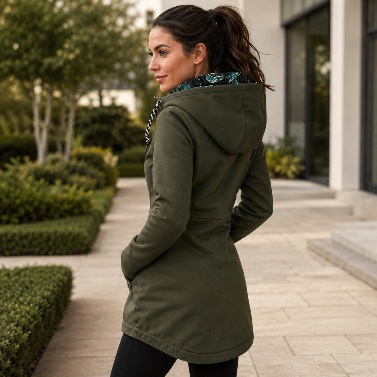 Amira - Chaqueta De Invierno Impermeable Y Cortaviento
