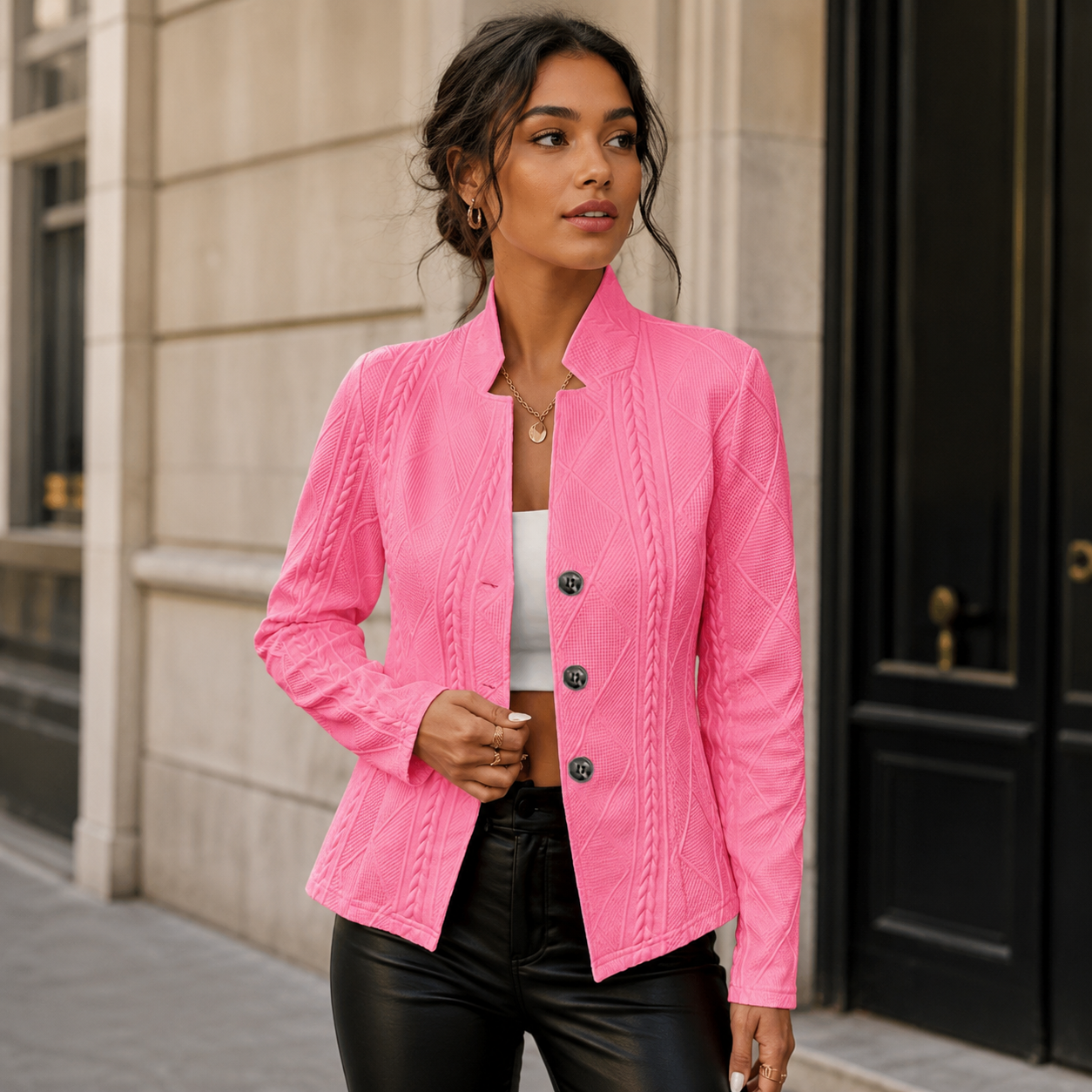 Aleeja - Blazer Entallado Premium