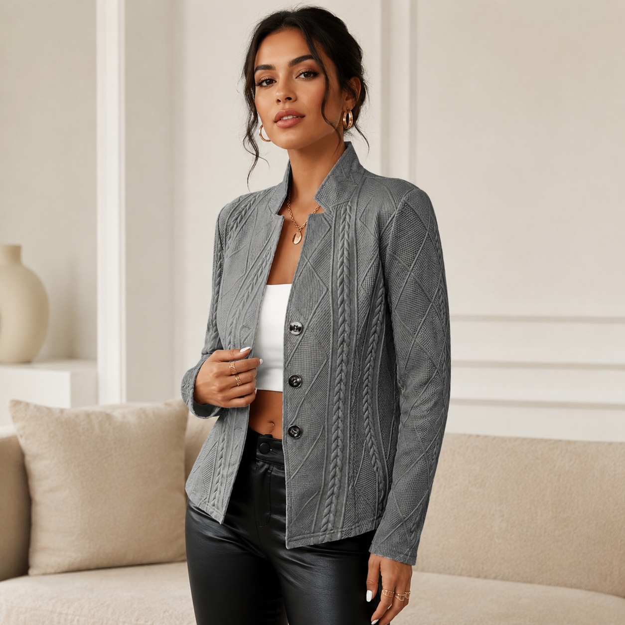 Aleeja - Blazer Entallado Premium