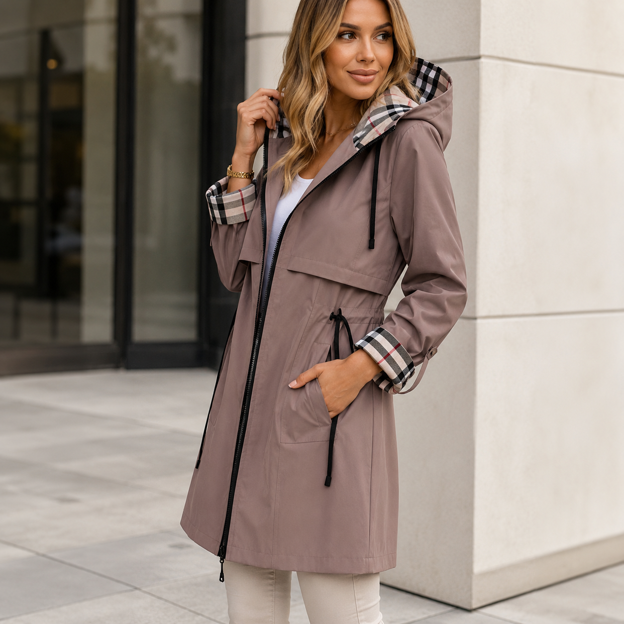 Misty - Cómoda Chaqueta Con Cremallera