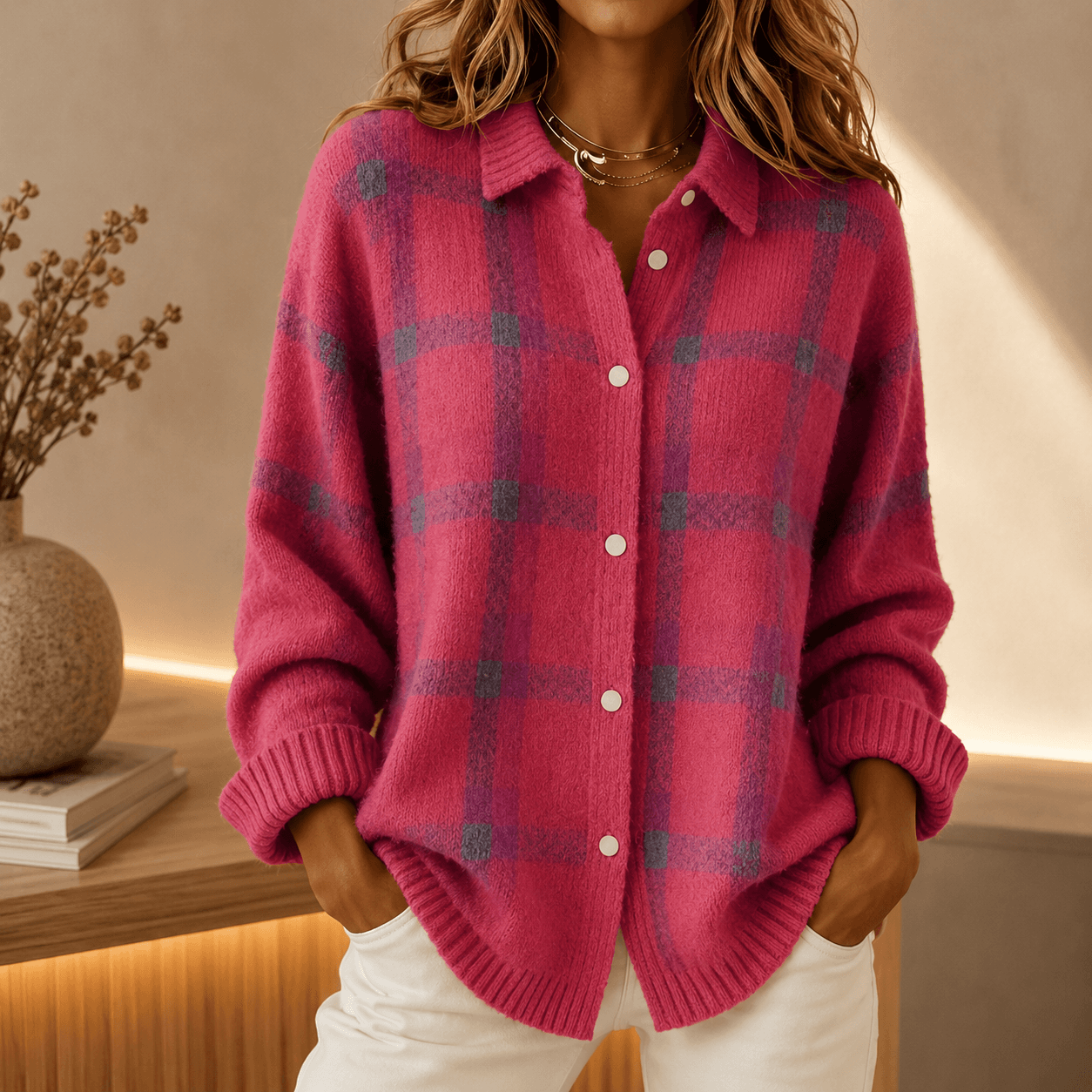 Tesa™ | Chaqueta de Punto con Botones