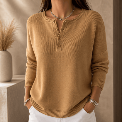 Mira – Jersey De Punto Con Cierre De Botones