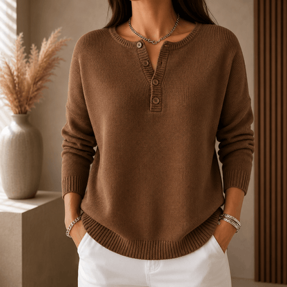 Mira – Jersey De Punto Con Cierre De Botones