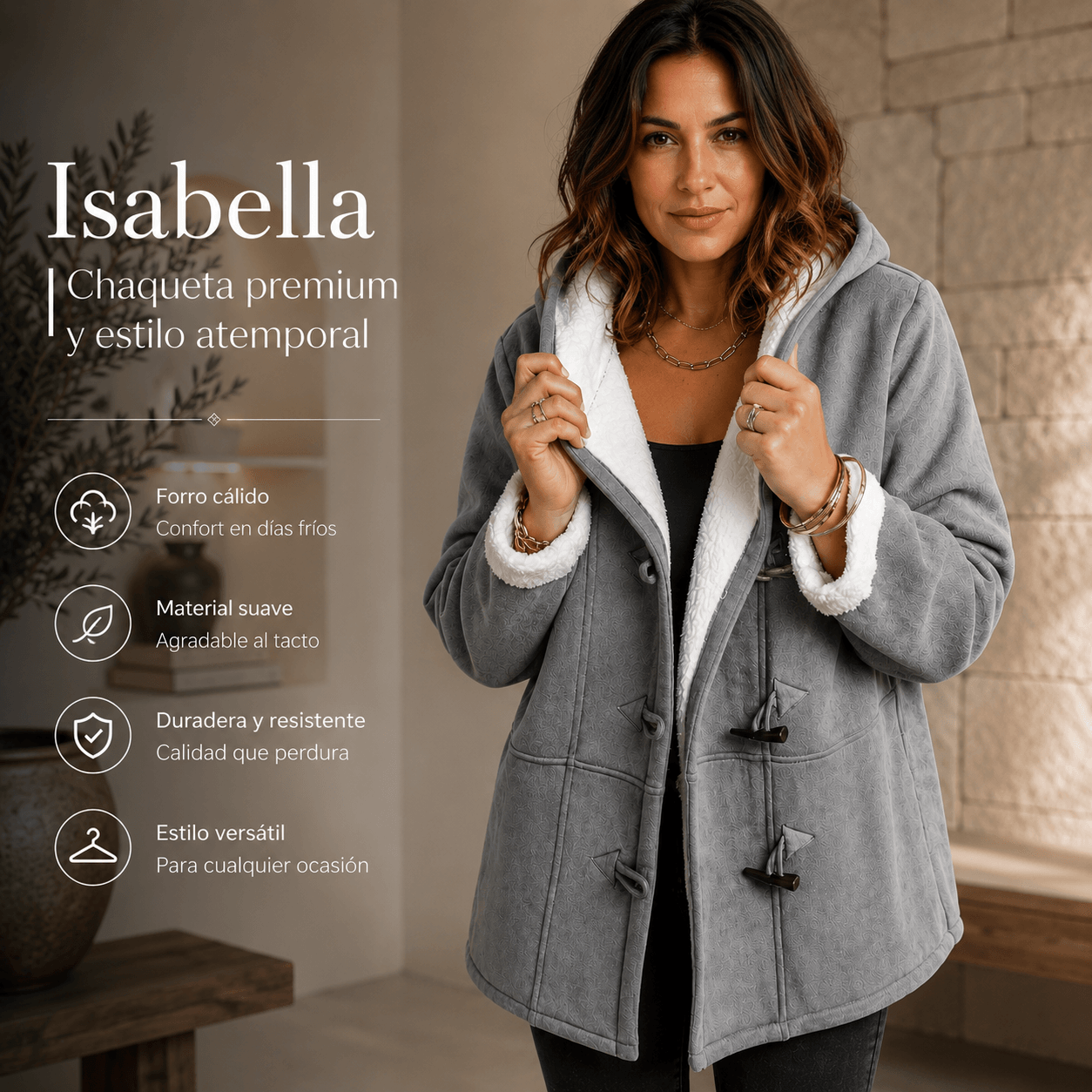 Isabella | Chaqueta premium y estilo atemporal