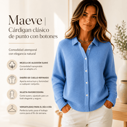 Maeve | Cárdigan clásico de punto con botones