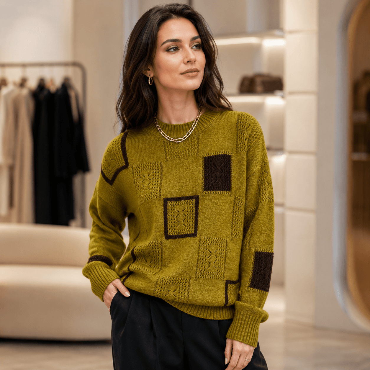 Blanche - Elegante Jersey De Invierno