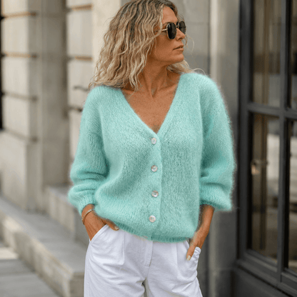 Hozanna - Jersey De Manga Larga De Punto Con Botones