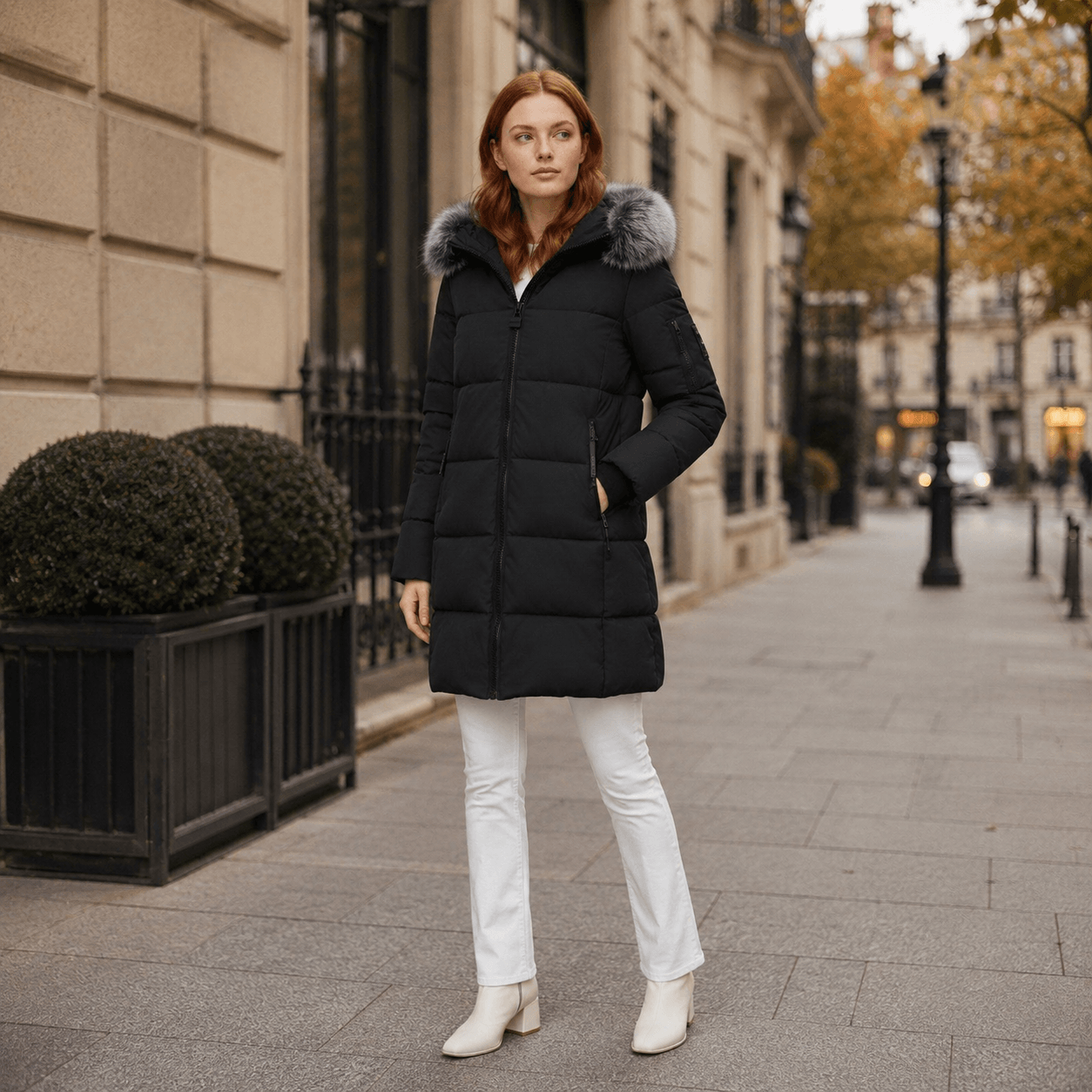 Riana - Abrigo acolchado de invierno