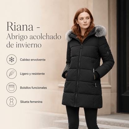 Riana - Abrigo acolchado de invierno