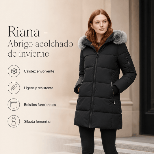 Riana - Abrigo acolchado de invierno